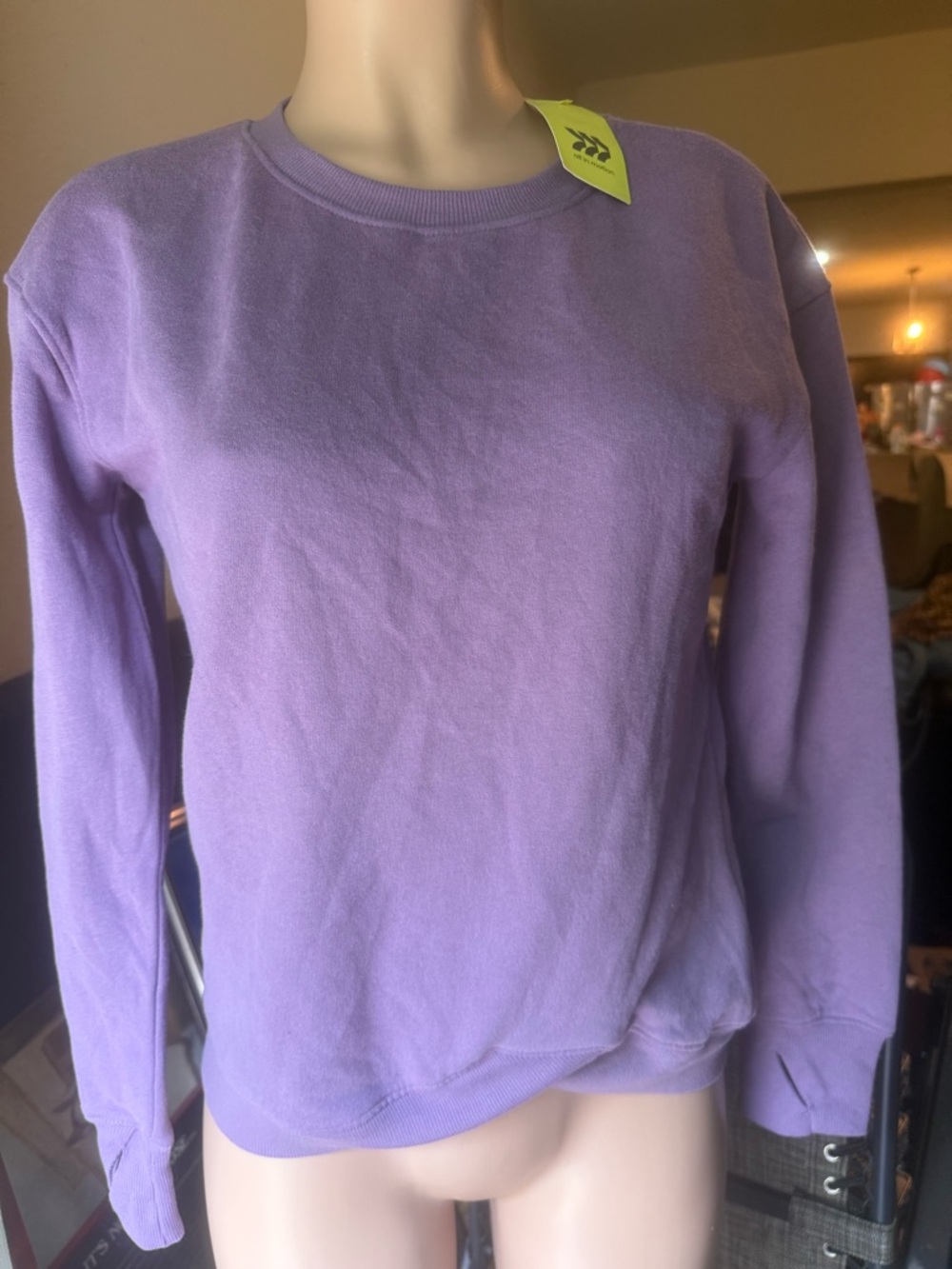 all in motion Lavender Crewneck Sweatshirt